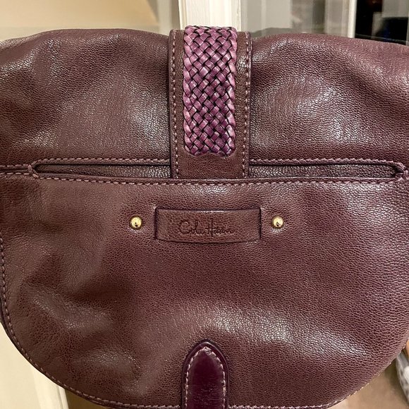 Aubergine Cole Haan Cross Body Bag - Picture 3 of 6